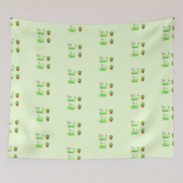 Item preview, Don't be stressin cute cactus quote designed and sold by Shalu  Elysian.