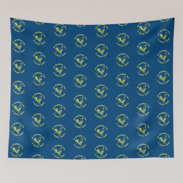 Item preview, My Retirement Plan Is Raising Chooks -funny chicken design in yellow text designed and sold by katiekendall.