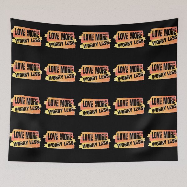Item preview, Love more Worry less designed and sold by VLTees.