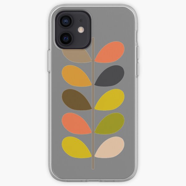 conception abstraite tige colorée-orla kiely Coque souple iPhone