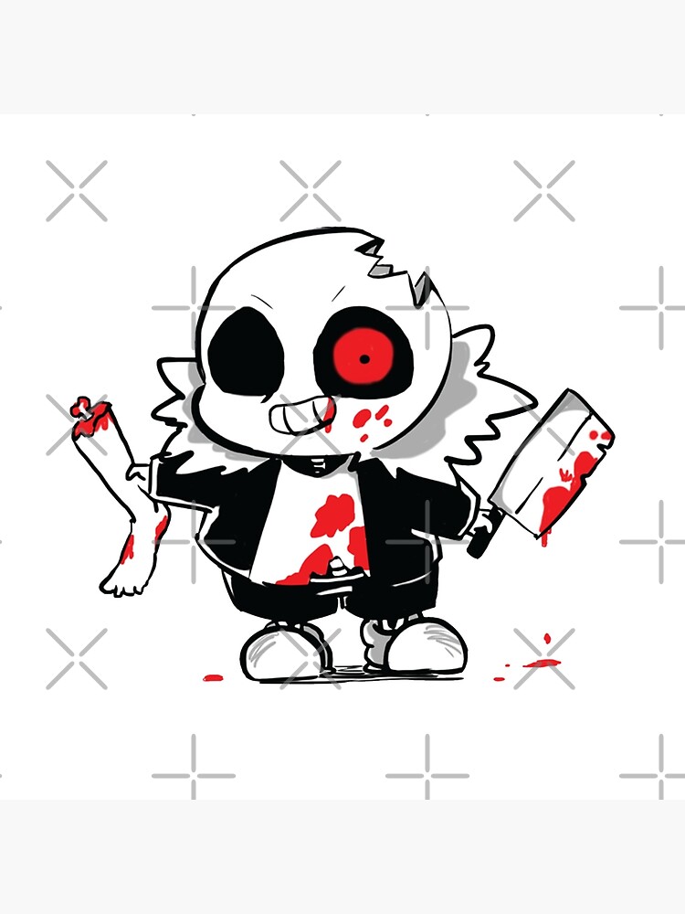 Horrortale Sans, Undertale AU Sans Description