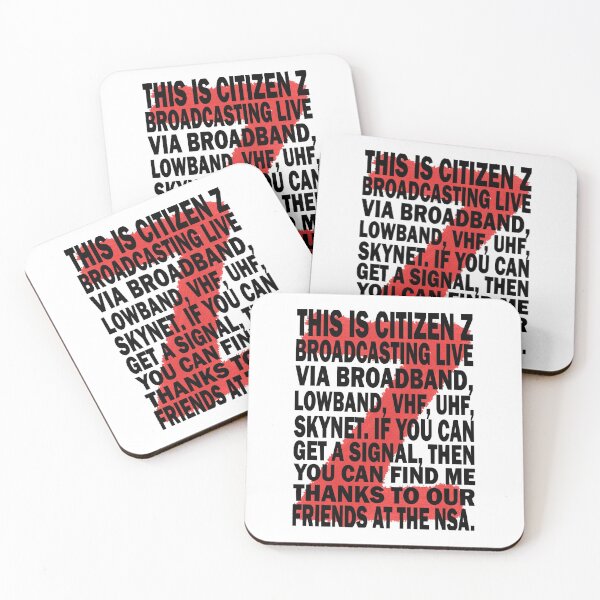 Item preview, Z Nation Christmas rigid Citizen Z Speech Classic designed and sold by ZrigidNationTee.