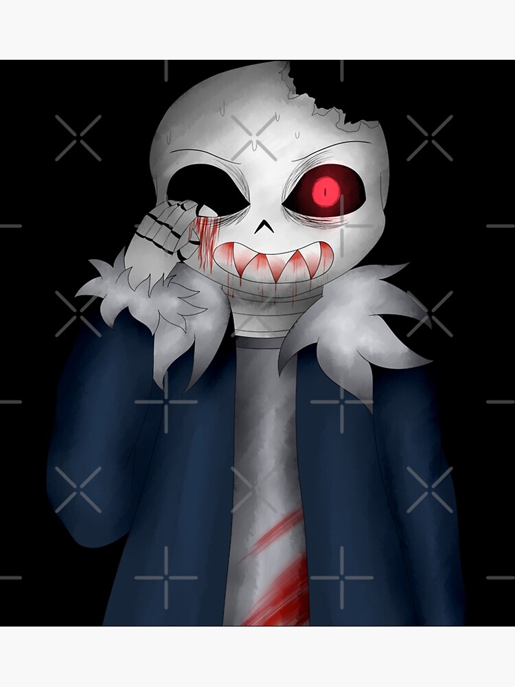 Horror tale sans Poster for Sale by Noicyleech