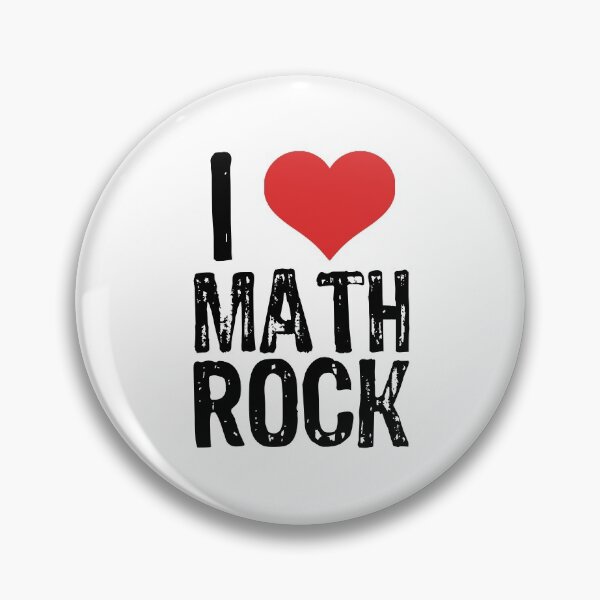 Item preview, I Love Math Rock designed and sold by The "I Love Everything" Shop.