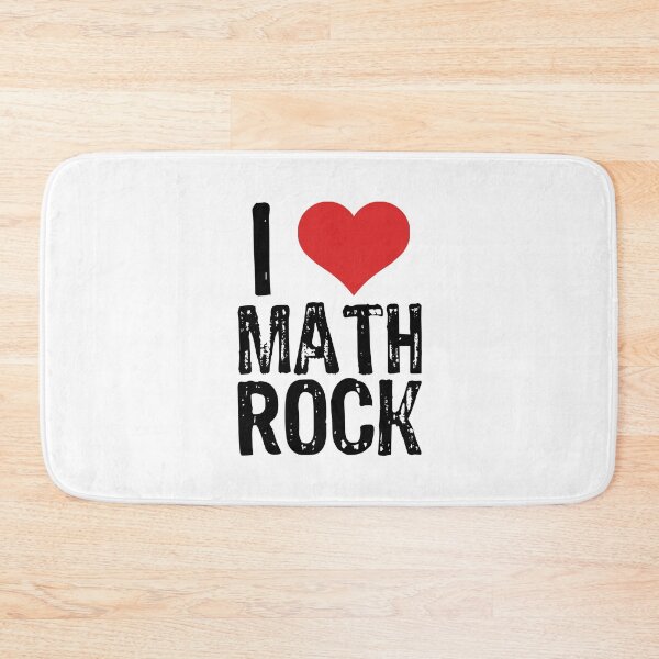 Item preview, I Love Math Rock designed and sold by The "I Love Everything" Shop.
