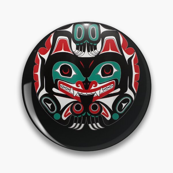 Item preview, Alaska Native American Art Tlingit Eagle Tribal Bear Clan.png designed and sold by ShirleyVige.