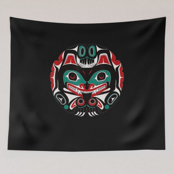 Item preview, Alaska Native American Art Tlingit Eagle Tribal Bear Clan.png designed and sold by ShirleyVige.