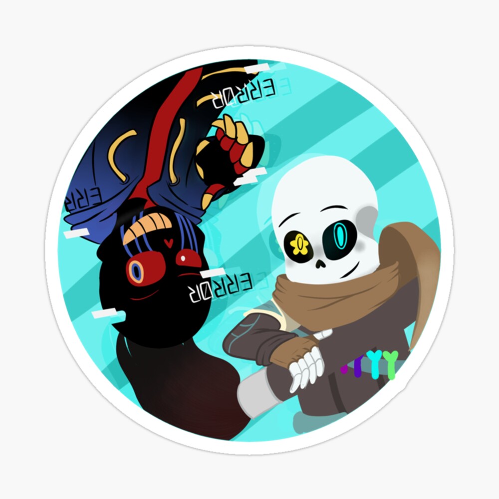 Chapa for Sale con la obra «Juego de Undertale - Ink X Error Sans» de  ZacharyDennis9 | Redbubble