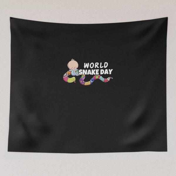 Item preview, Funny World Snake Day designed and sold by TommyMorrison.
