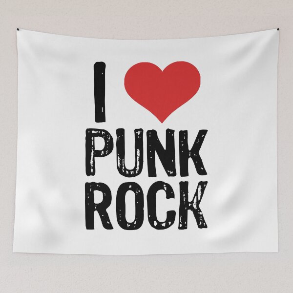 Item preview, I Love Punk Rock designed and sold by The "I Love Everything" Shop.