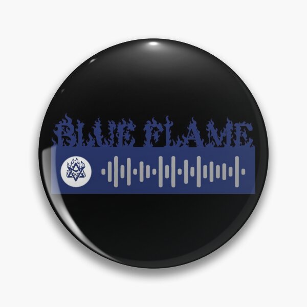 Item preview, ASTRO Blue Flame Spotify Code designed and sold by starklight.