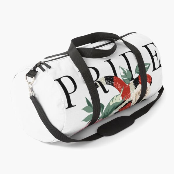 Item preview, Pride Slogan with King Snake Wrapping Around Colorful Flowers Illustration designed and sold by Peekonet.