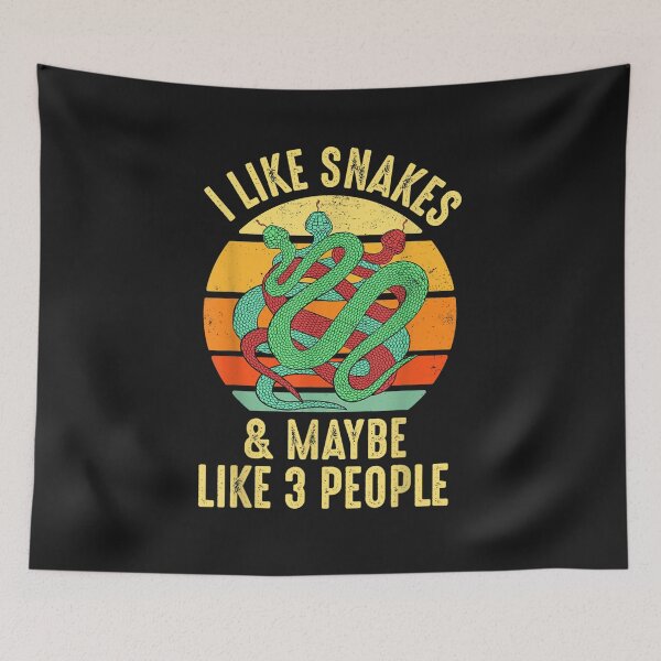 Item preview, I Like Snakes Retro Reptile Vintage Herpetologist. designed and sold by TommyMorrison.