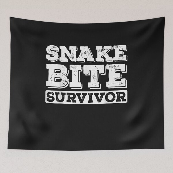 Item preview, Snake Bite Survivor Venomous Cottonmouth Timber Rattlesnake designed and sold by TommyMorrison.