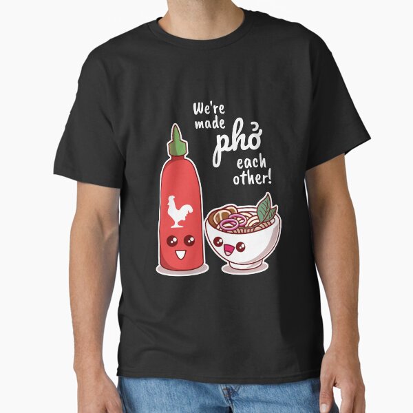 Item preview, We're Made Pho Each Other Kawaii Cute designed and sold by MeowsAndMakes.