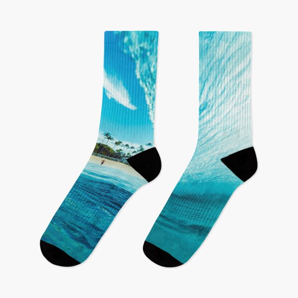 Item preview, Blue ocean waves designed and sold by shopcom.