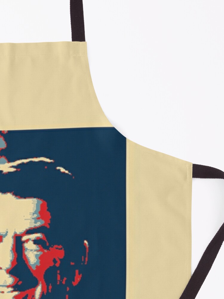 Alternate view of Funny Ronald Raegan I smell commies Apron