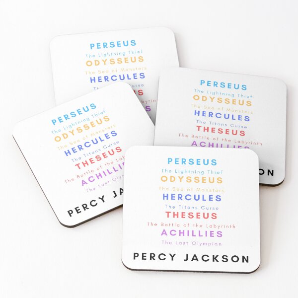 Item preview, Heroes That Inspired Percy Jackson (Color) designed and sold by onthevergepro.