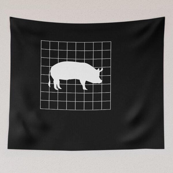 Artikelvorschau, Ein Schwein im Stall Landwirt entworfen und verkauft von Spirit-Designs.