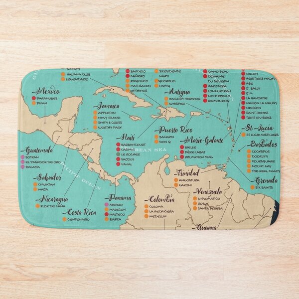 Item preview, Best Rums In The World designed and sold by donnagonzales.