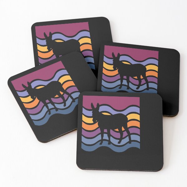 Item preview, Ein Esel auf dem Bauernhof im Stall designed and sold by Spirit-Designs.