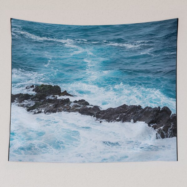 Item preview, Blue Ocean Waves  designed and sold by Stylish Printing.