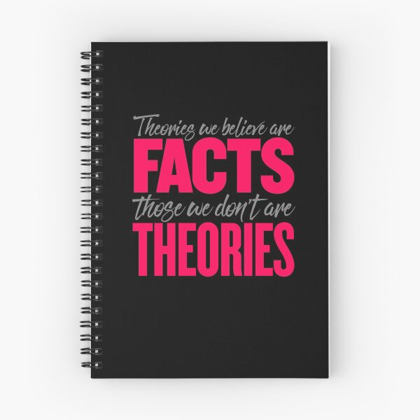 Item preview, Theories we believe are facts, those we don't are theories. v.2 designed and sold by x1brett.