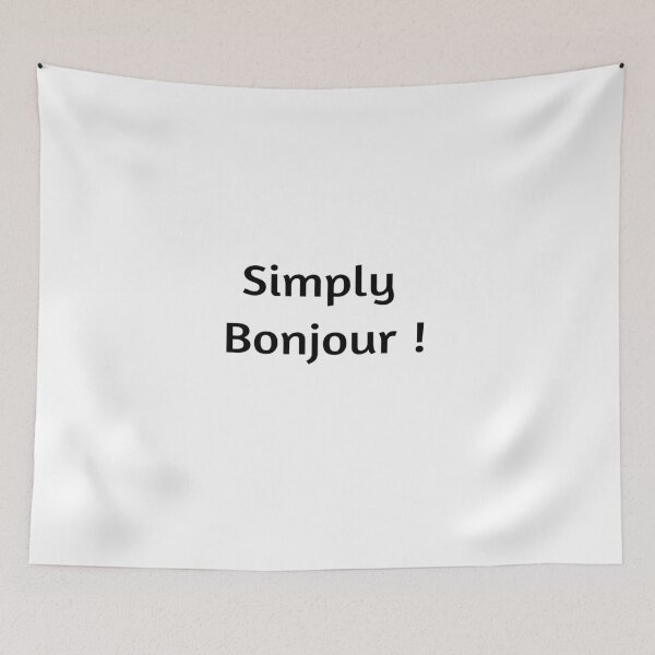 Item preview, Simply Bonjour designed and sold by Coffeesnow.