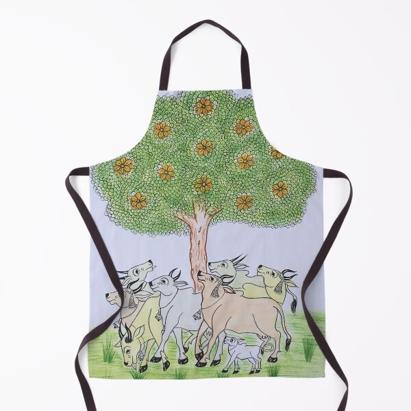 Item preview, Phad painting nature and tree, By Gopal joshi designed and sold by gopalpjoshi.