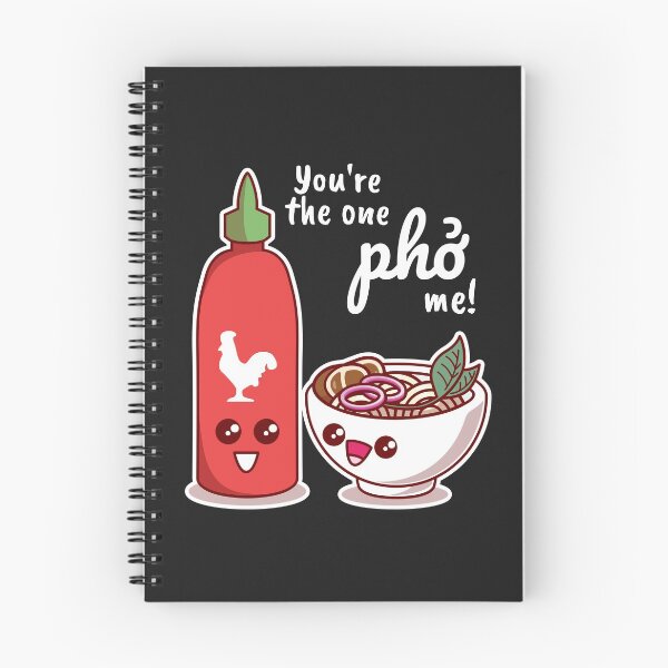 Item preview, You're the One Pho Me Kawaii Cute designed and sold by MeowsAndMakes.