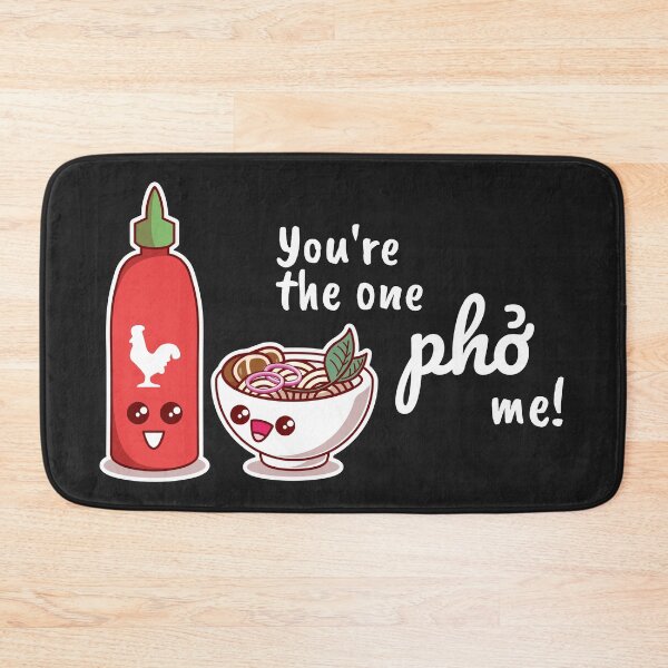 Item preview, You're the One Pho Me Kawaii Cute designed and sold by MeowsAndMakes.