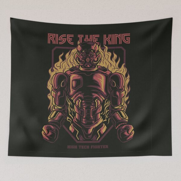 Item preview, Rise King Illustration designed and sold by Peekonet.