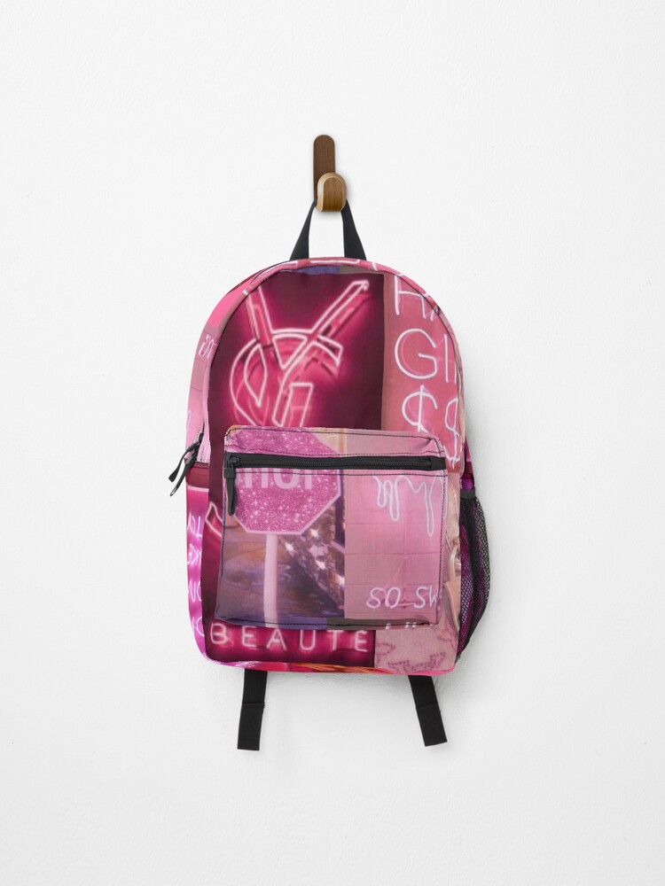 pink aesthetic backpack
