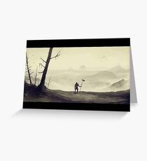 Foreboding Greeting Card