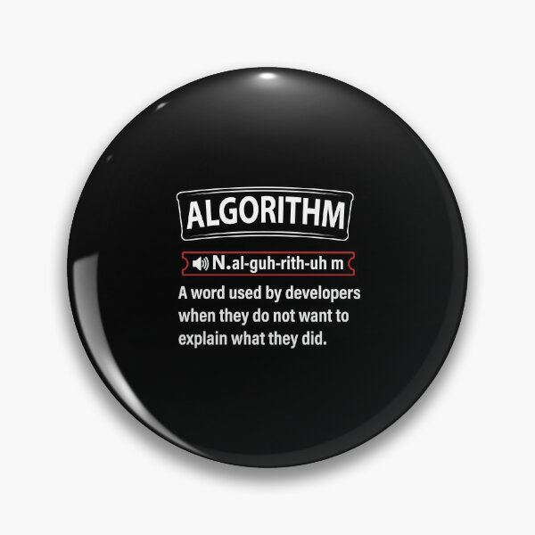 Item preview, Computer Programmer Algorithm Definition, Developer Gift Long Sleeve T-Shirt designed and sold by cpaddensil.