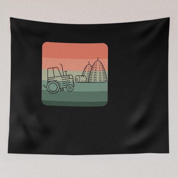 Item preview, Landwirt mit Maschine auf dem Feld designed and sold by Spirit-Designs.