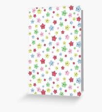 Luma Print White Greeting Card