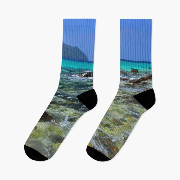 Artikelvorschau, Blaue Ozeanwellen entworfen und verkauft von Stylish Printing.