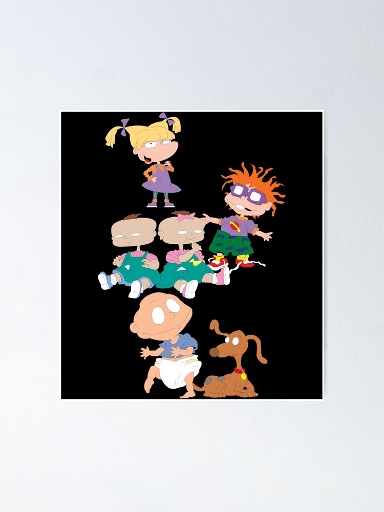"Rugrats Cartoon Beach Blanket Babies" Poster by