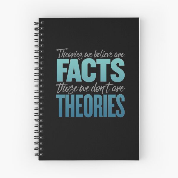 Item preview, Theories we believe are facts, those we don't are theories. v.7 designed and sold by x1brett.