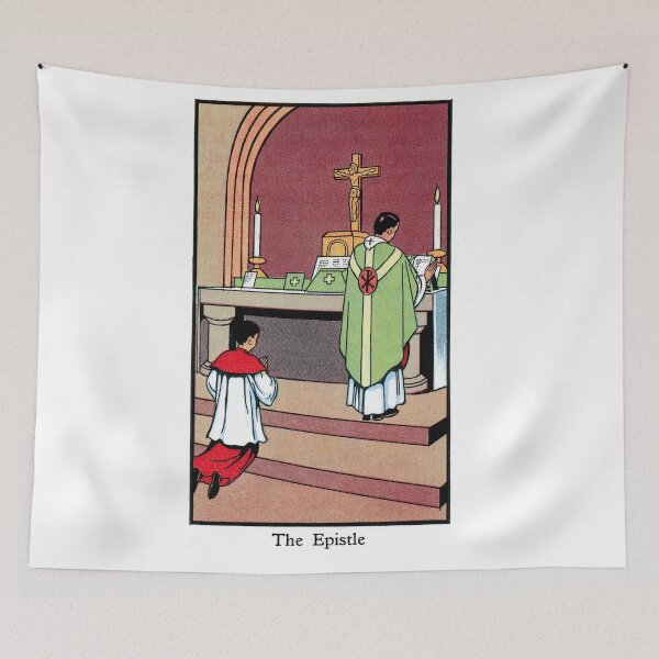 Item preview, CHILD’S KEY OF HEAVEN PRAYER ILLUSTRATION FOR CATHOLIC CHILDREN - The Epistle designed and sold by VISIBLECREATION.