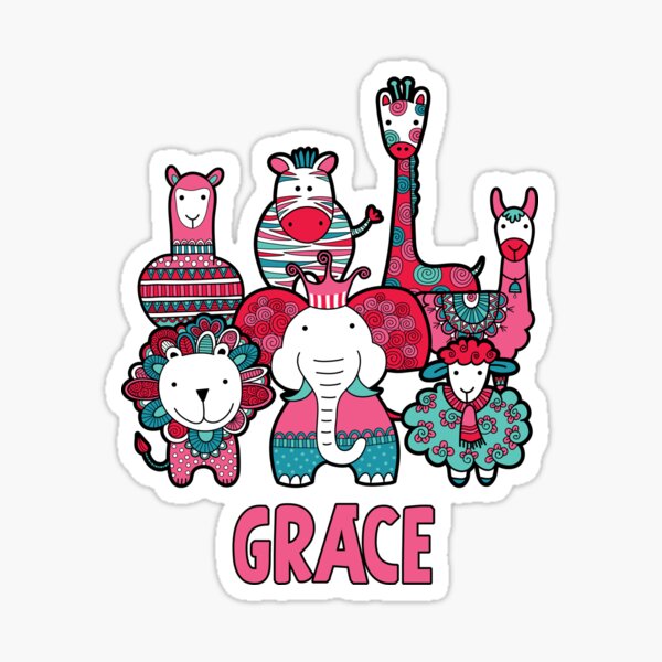 Grace & Friends Sticker