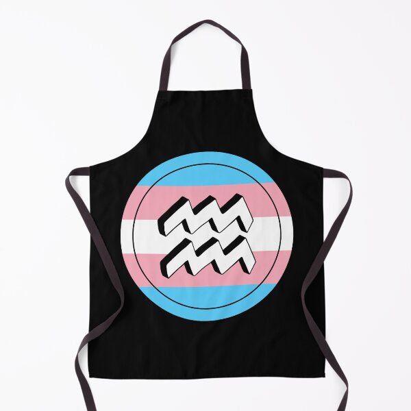 Item preview, Trans Pride Flag Aquarius Zodiac Sign | Birthday Gift for Transgenders designed and sold by throuplescorner.