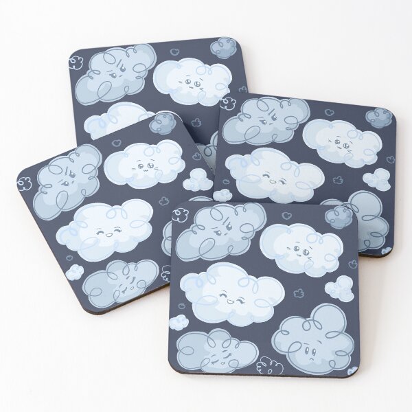 Item preview, Cute Clouds designed and sold by BunNcurry.