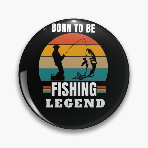 Item preview, born to be a fishing legend designed and sold by DIDAKU.