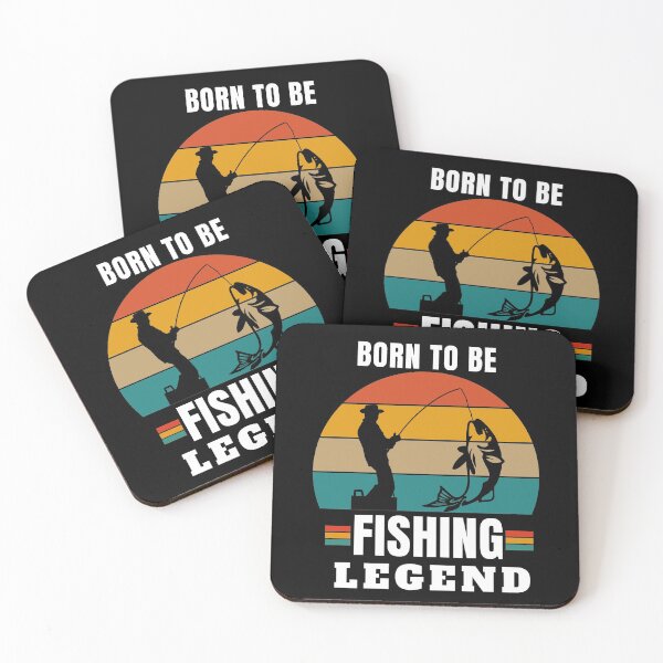 Item preview, born to be a fishing legend designed and sold by DIDAKU.