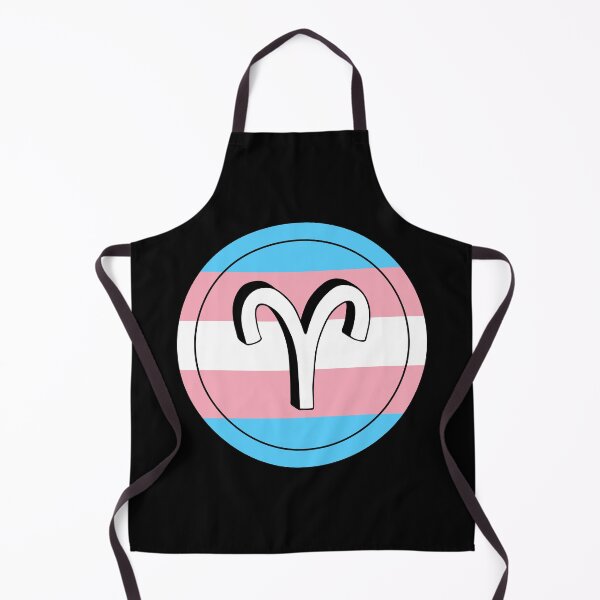 Item preview, Trans Pride Flag Aries Zodiac Sign | Birthday Gift for Transgenders designed and sold by throuplescorner.