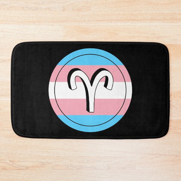 Item preview, Trans Pride Flag Aries Zodiac Sign | Birthday Gift for Transgenders designed and sold by throuplescorner.