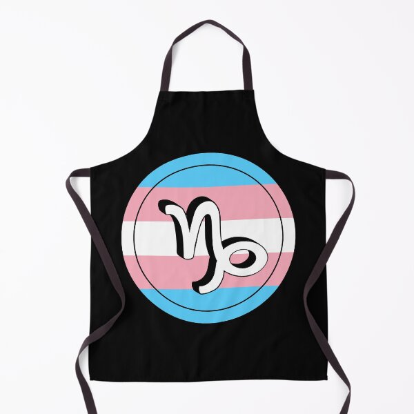 Item preview, Trans Pride Flag Capricorn Zodiac Sign | Birthday Gift for Transgenders designed and sold by throuplescorner.
