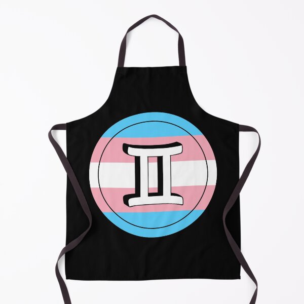 Item preview, Trans Pride Flag Gemini Zodiac Sign | Birthday Gift for Transgenders designed and sold by throuplescorner.